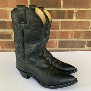 Justin cowboy cowgirl leather western boots